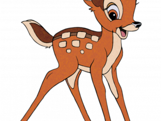 Bambi Clipart Disney Cartoon Character - Peek-a-boo Bambi [book] - Png Download (640x480), Png Download