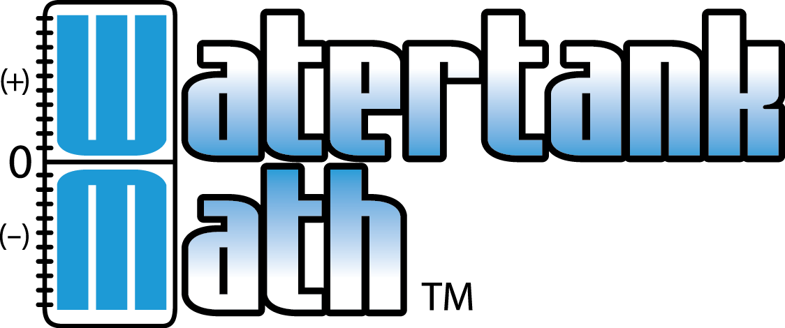 Understanding Integers With Watertank Math - Mathematics Clipart (1124x470), Png Download