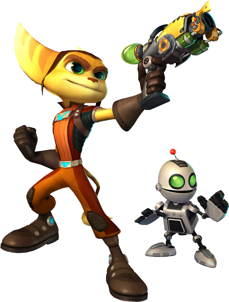 Ratchet Clank Free Png Image Clipart (1350x1350), Png Download