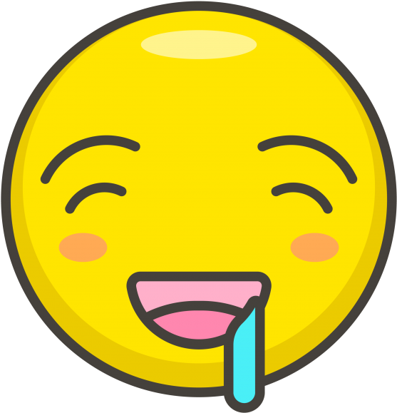 Drooling Face Emoji - Silence Icon Clipart (866x650), Png Download