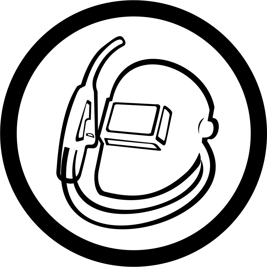 Welding Equipment Comments - Soldadora Blanco Y Negro Png Clipart (877x878), Png Download