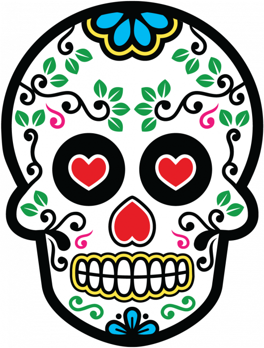Tete De Mort Mexicaine - Jolly Coroner: A Picaresque Novel [book] Clipart (531x700), Png Download