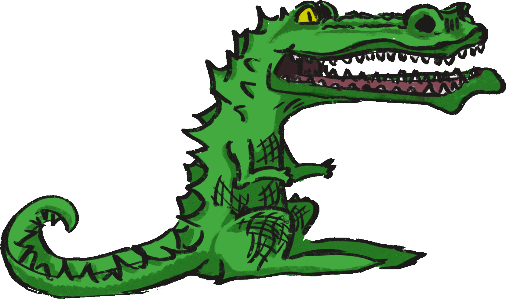 Scroll To See More - Cartoon Clipart (1800x1217), Png Download