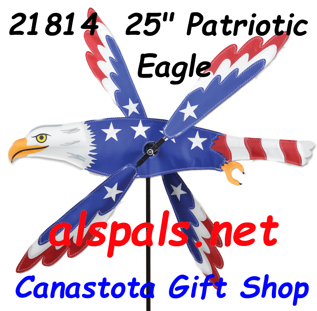 Premier Kites & Designs Whirligig Patriotic Eagle Clipart (1024x1024), Png Download
