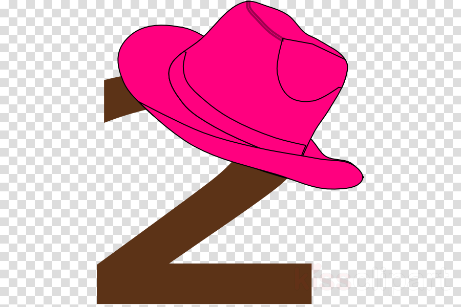 Download Pink Cowgirl Hat Clip Art Clipart Cowboy Hat - Clip Art - Png Download (900x600), Png Download