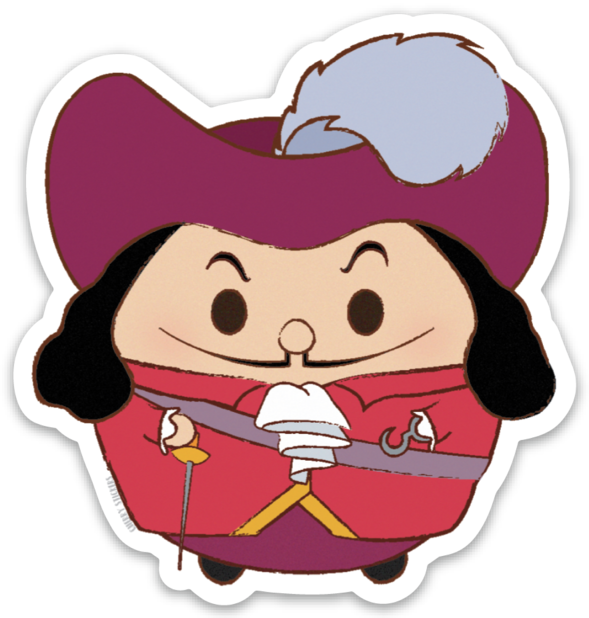 Captain Hook Clipart (589x618), Png Download