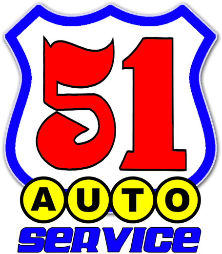 51 Tire & Auto Service Logo - California Clipart (600x618), Png Download