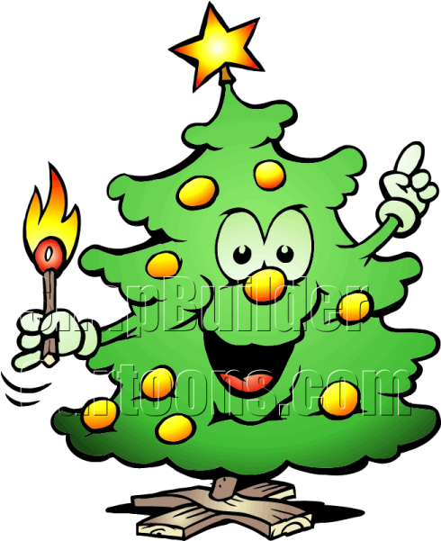 Hình Vẽ Cây Thông Noel Clipart (600x600), Png Download