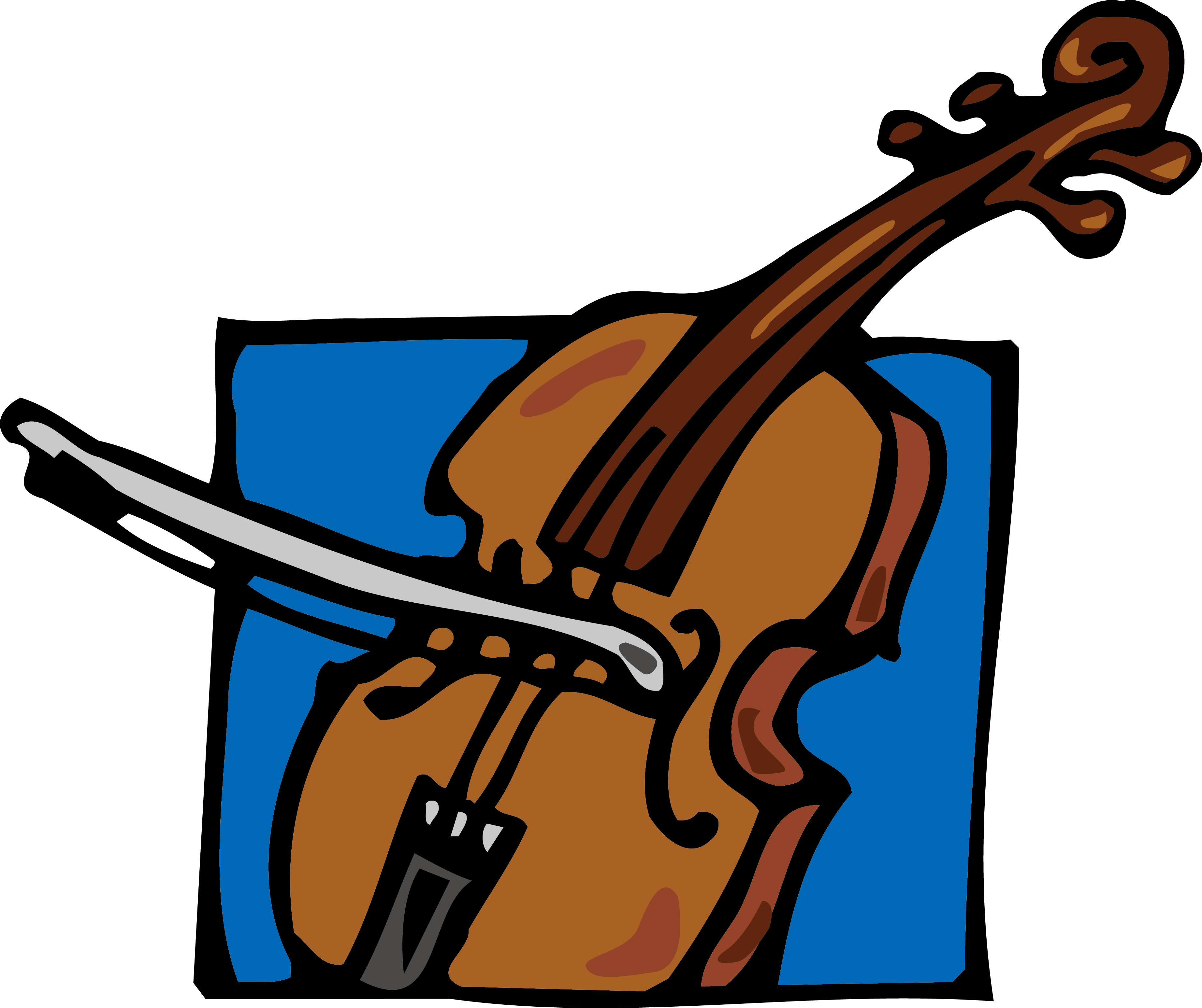 Guitar Clipart Fiddle - Hard Bugtong Tagalog With Answer - Png Download (3689x3096), Png Download