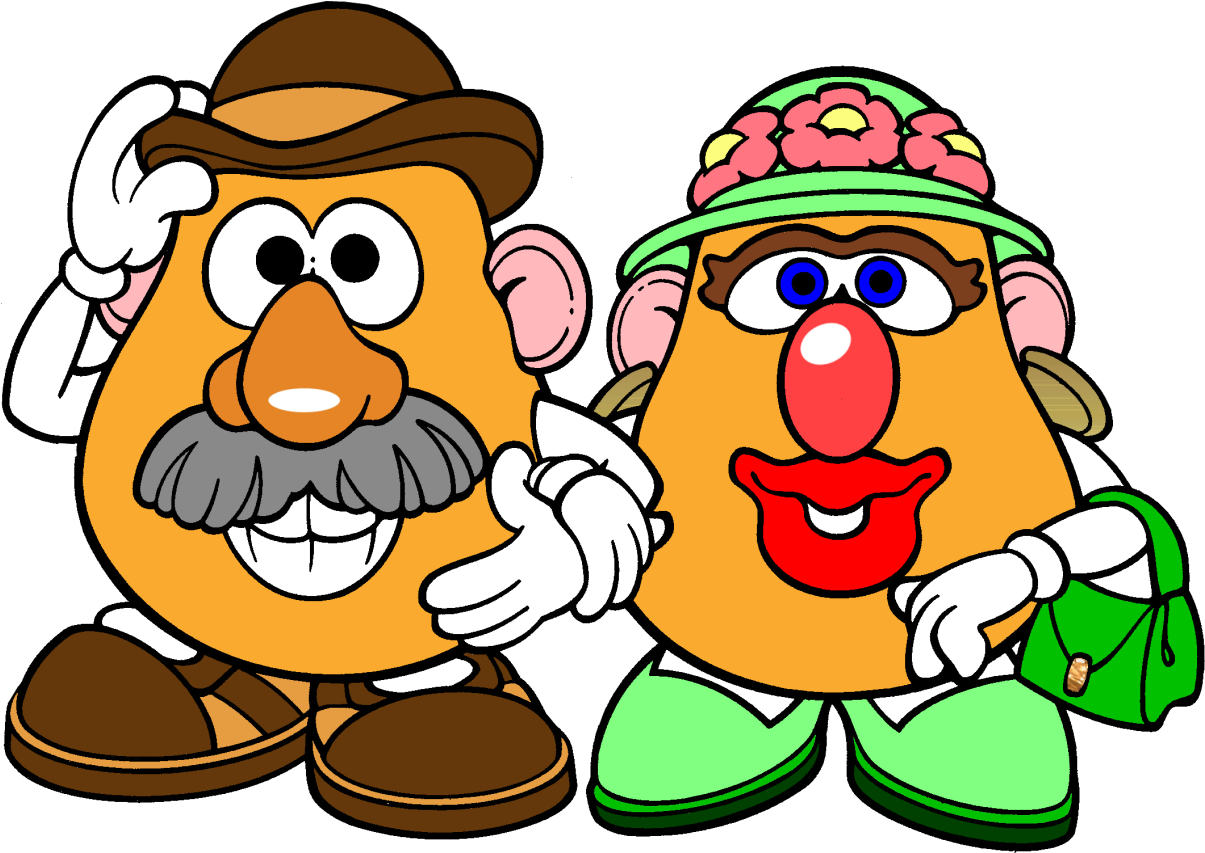 Potato Head - Food Clipart (1216x900), Png Download