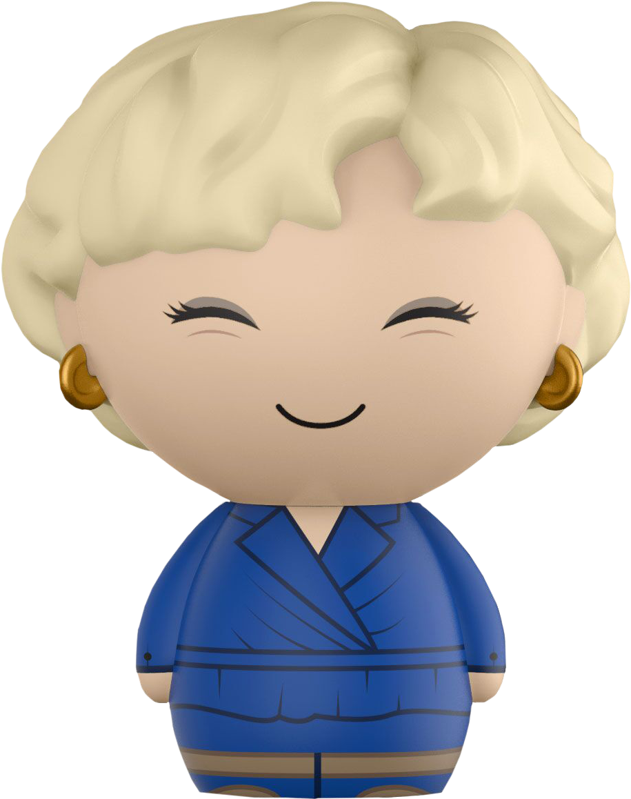 The - Golden Girls Dorbz Vinyl Figure - Rose Clipart (1065x1339), Png Download