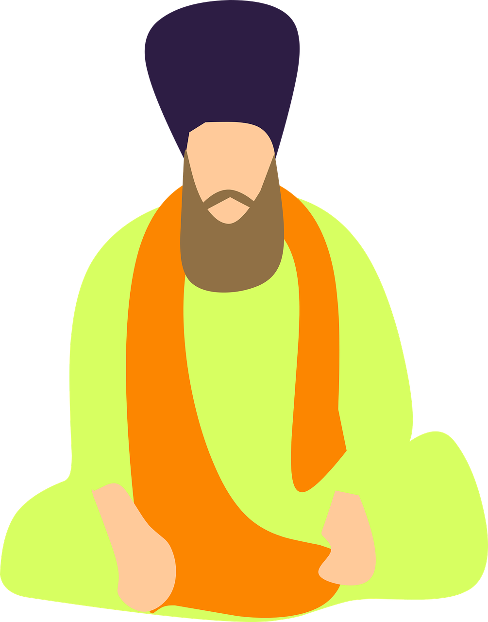 Sikhs Clipart (565x720), Png Download