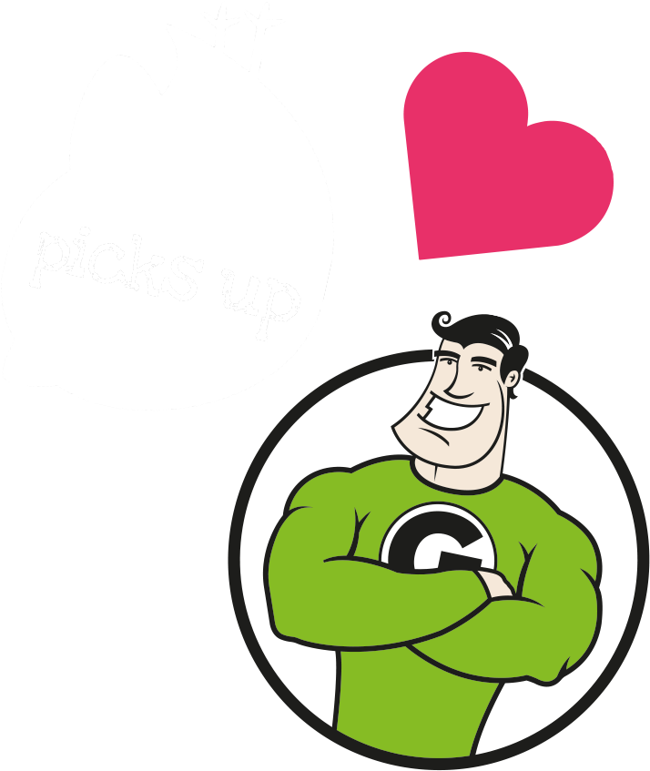 Picks Up - Cartoon Clipart (1000x1000), Png Download