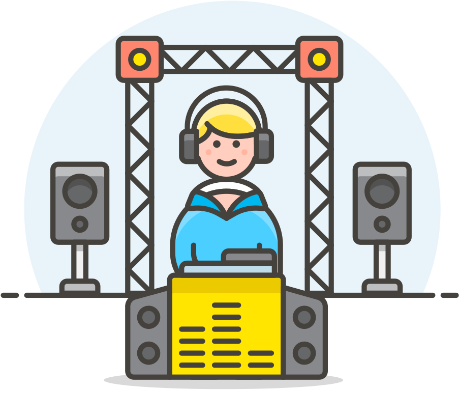 Dj Booth Icon - Icon Clipart (1024x1024), Png Download