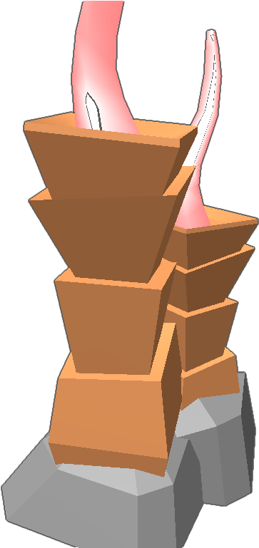 Alien Plant - Wood Clipart (768x768), Png Download