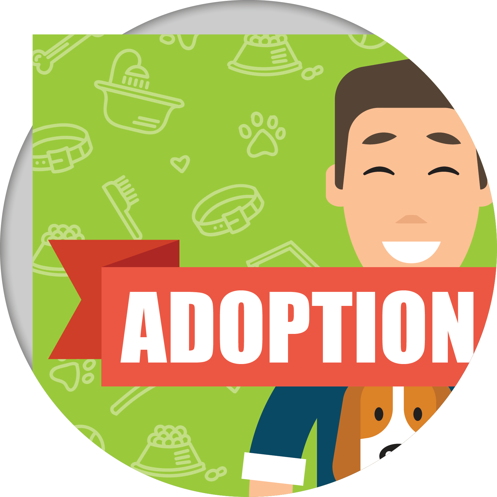 Promote Your Next Adoption Event Clipart (1667x1667), Png Download