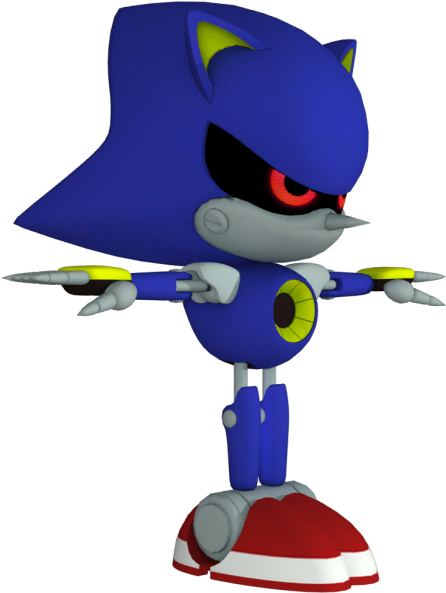 Download Zip Archive - Sonic Generations Metal Sonic Clipart (750x650), Png Download