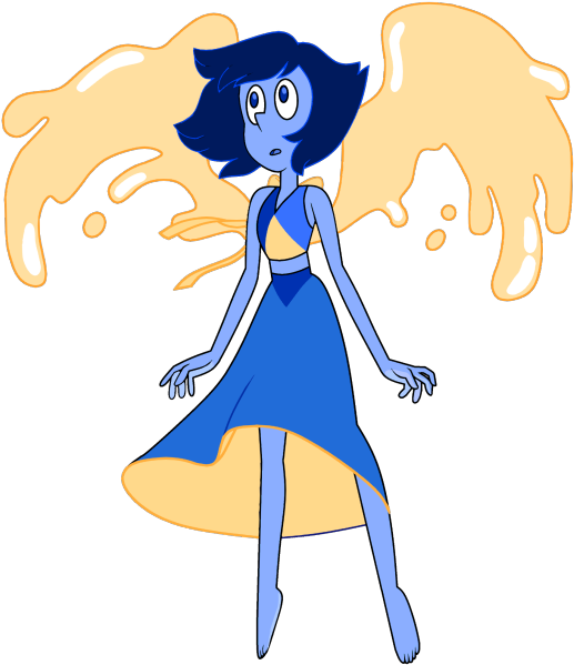 Bonus Canon Lapis With Re-design's Colors - Steven Universe Pilot Lapis Clipart (540x629), Png Download