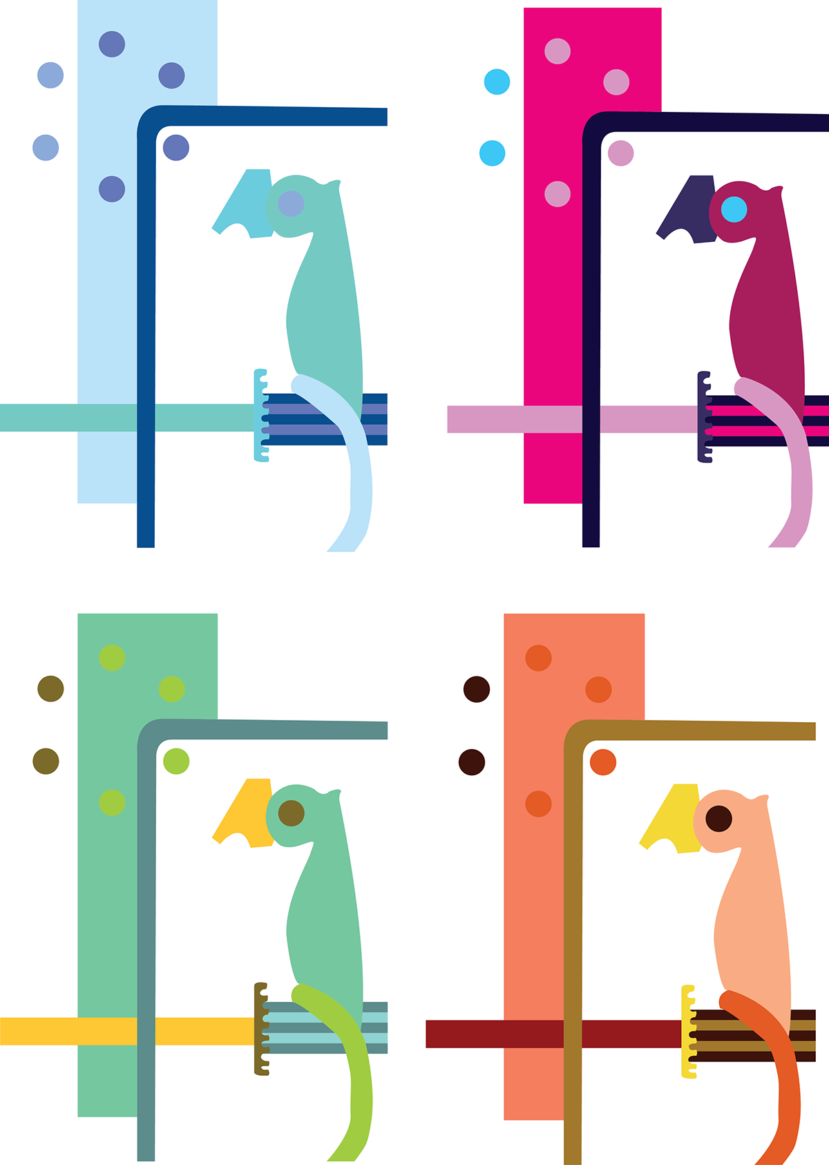 Parrots, Work In Progress Clipart (1200x1686), Png Download