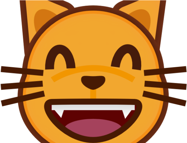 Cat Clipart Mouth - Emoji Cat Face - Png Download (640x480), Png Download