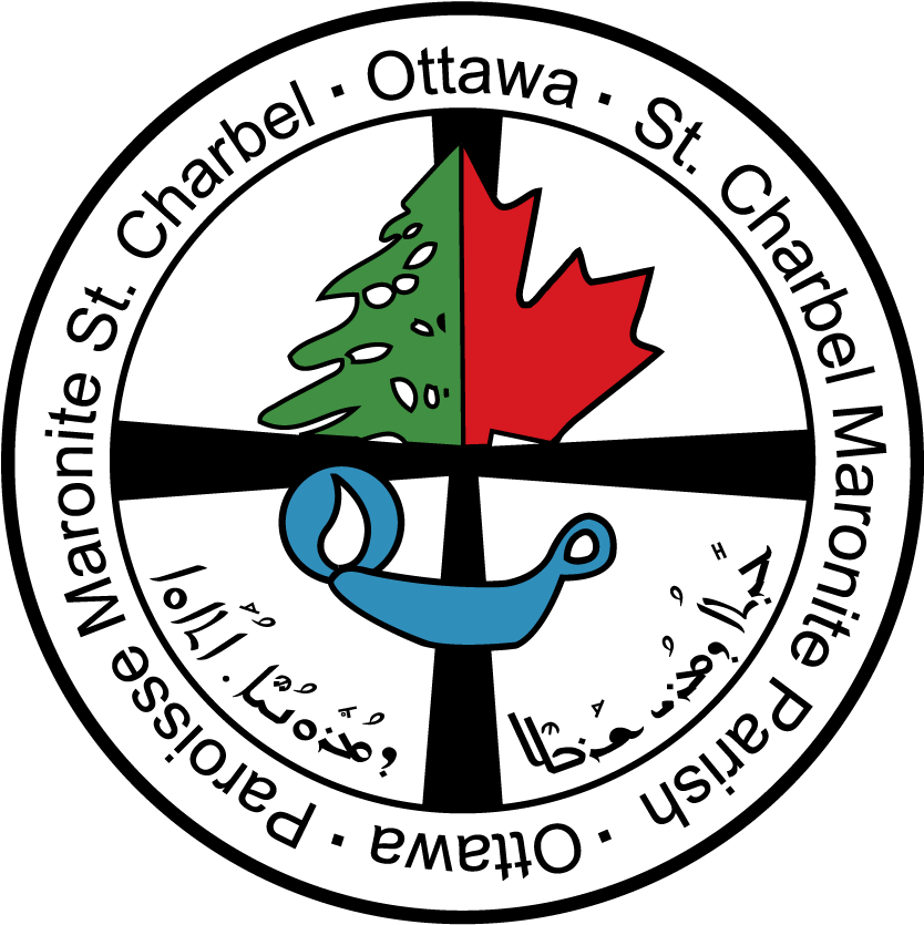 Syriac Logo St Charbel Church Ottawa - Saint Charbel Parish Ottawa Clipart (1000x997), Png Download