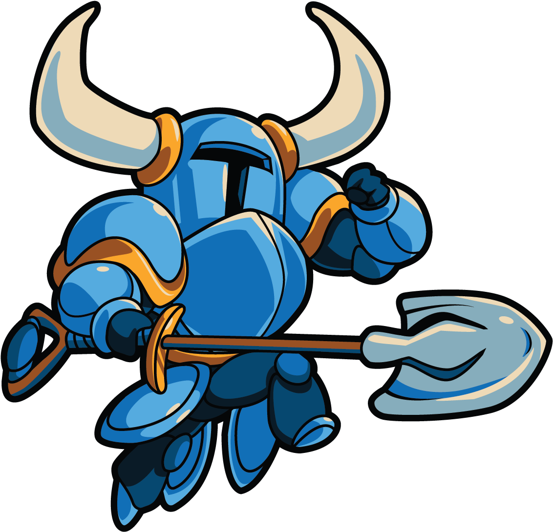 Jpg Free Ultraguy S Post Rooster Teeth Shovel Knight - Shovel Knight No Background Clipart (1191x1185), Png Download