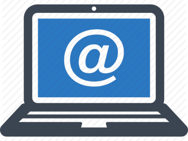 Laptop Clipart Laptop Icon - Laptop Email Icon Png Transparent Png (640x480), Png Download