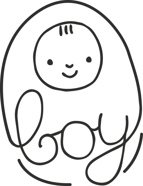 Baby Shower Word Art Overlays - Infant Clipart (600x784), Png Download