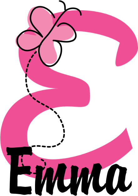 Personalized Monogram Letter E Baby Blanket - Personalized Monogram Letter Note Cards (pk Of 10) Clipart (700x700), Png Download