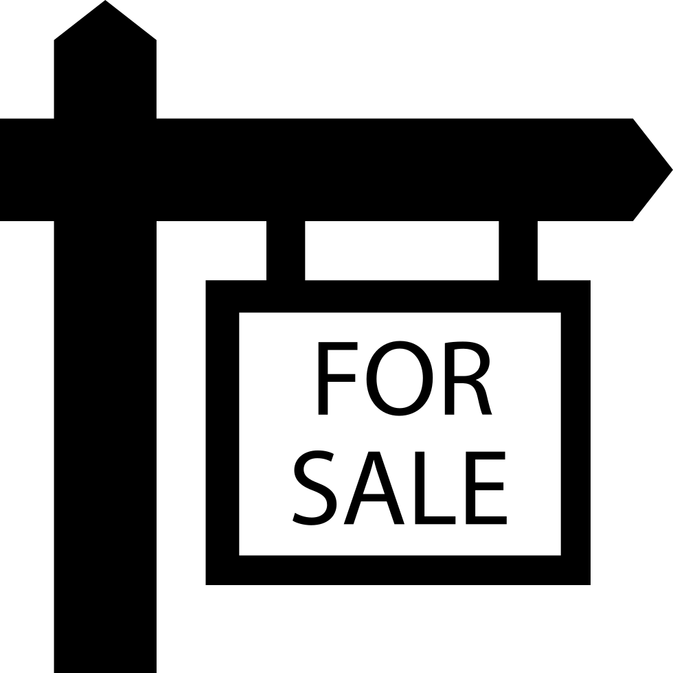 Buy, Estate, For Sale, Home, House, Real, Real Estate, - Real Estate Sign Clip Art - Png Download (980x980), Png Download