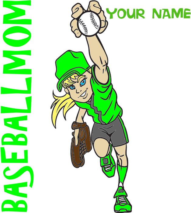 Favorite - Personalized Baseball Mom Throw Blanket Clipart (700x700), Png Download