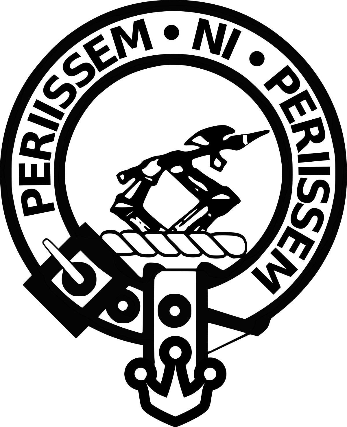 Sans Peur Sutherland Crest Clipart (1200x1474), Png Download