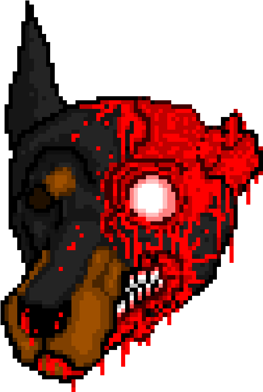 Parker - Hotline Miami Dead Dog Clipart (600x789), Png Download