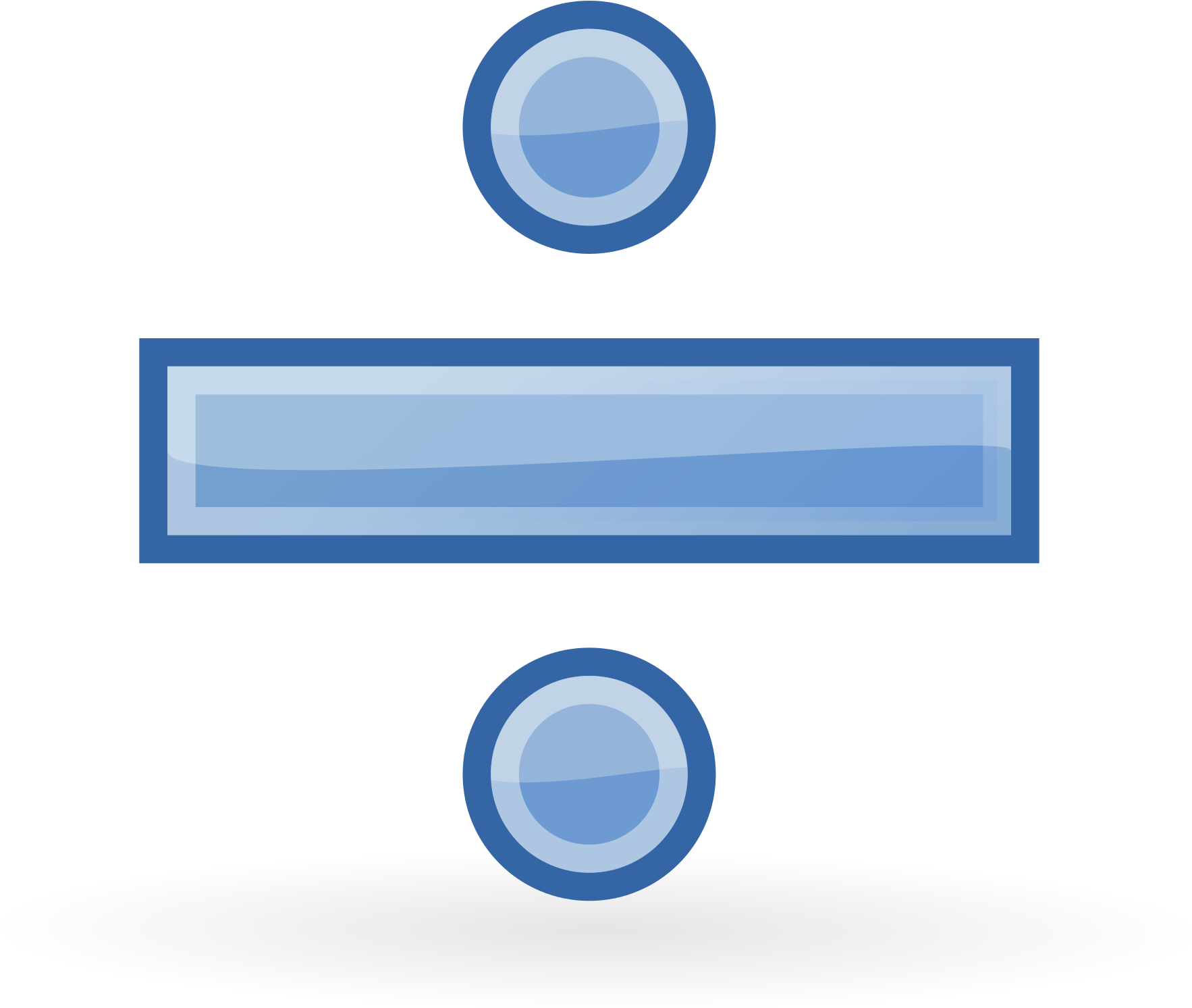 Download Divide Division Symbol Blue Clipart (1948645) PinClipart