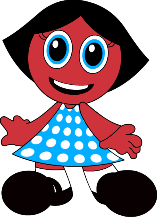 The Secondary Mascot For Bizibob Clipart (550x761), Png Download