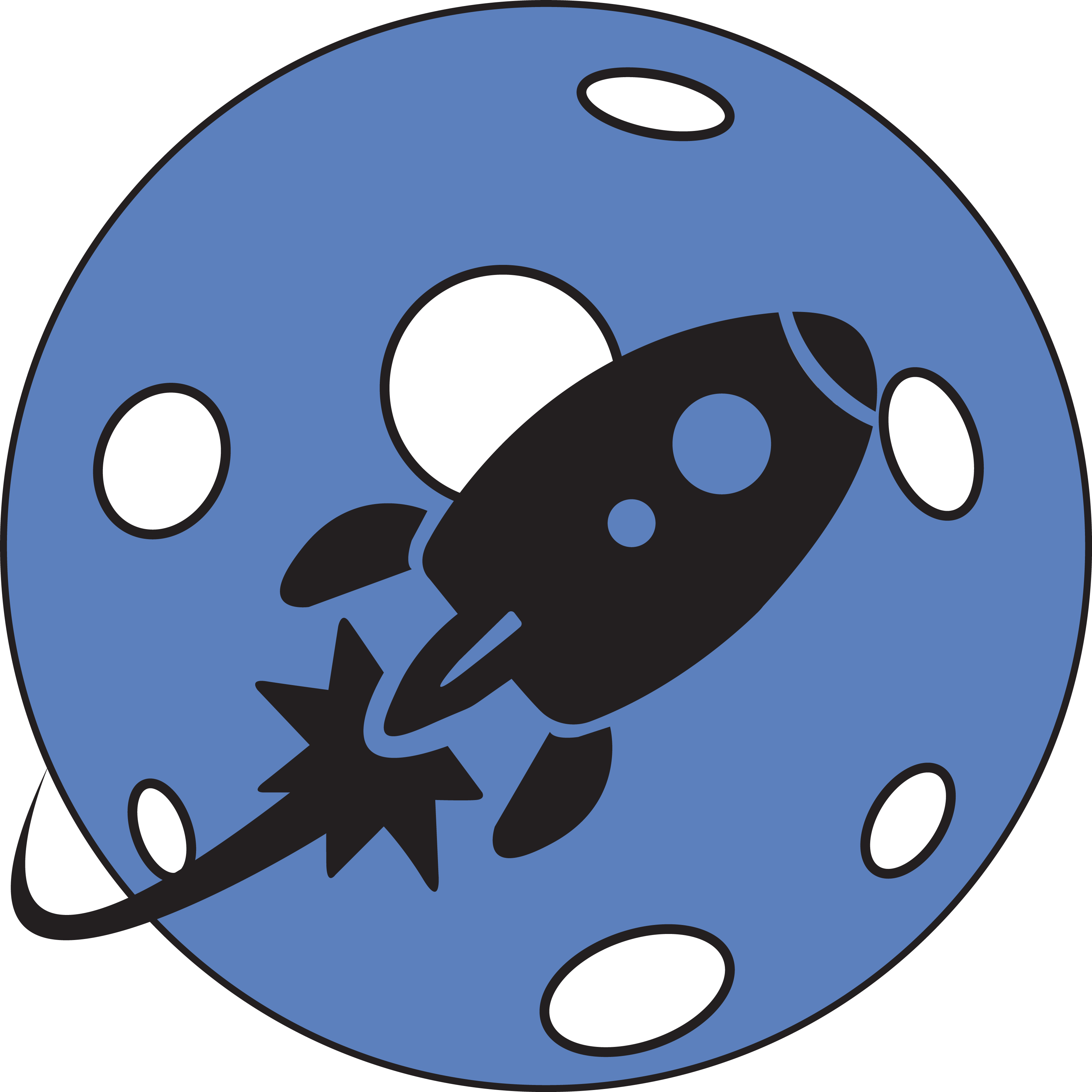 The Space Race Era - Sad Emoticon Clipart (3269x3269), Png Download