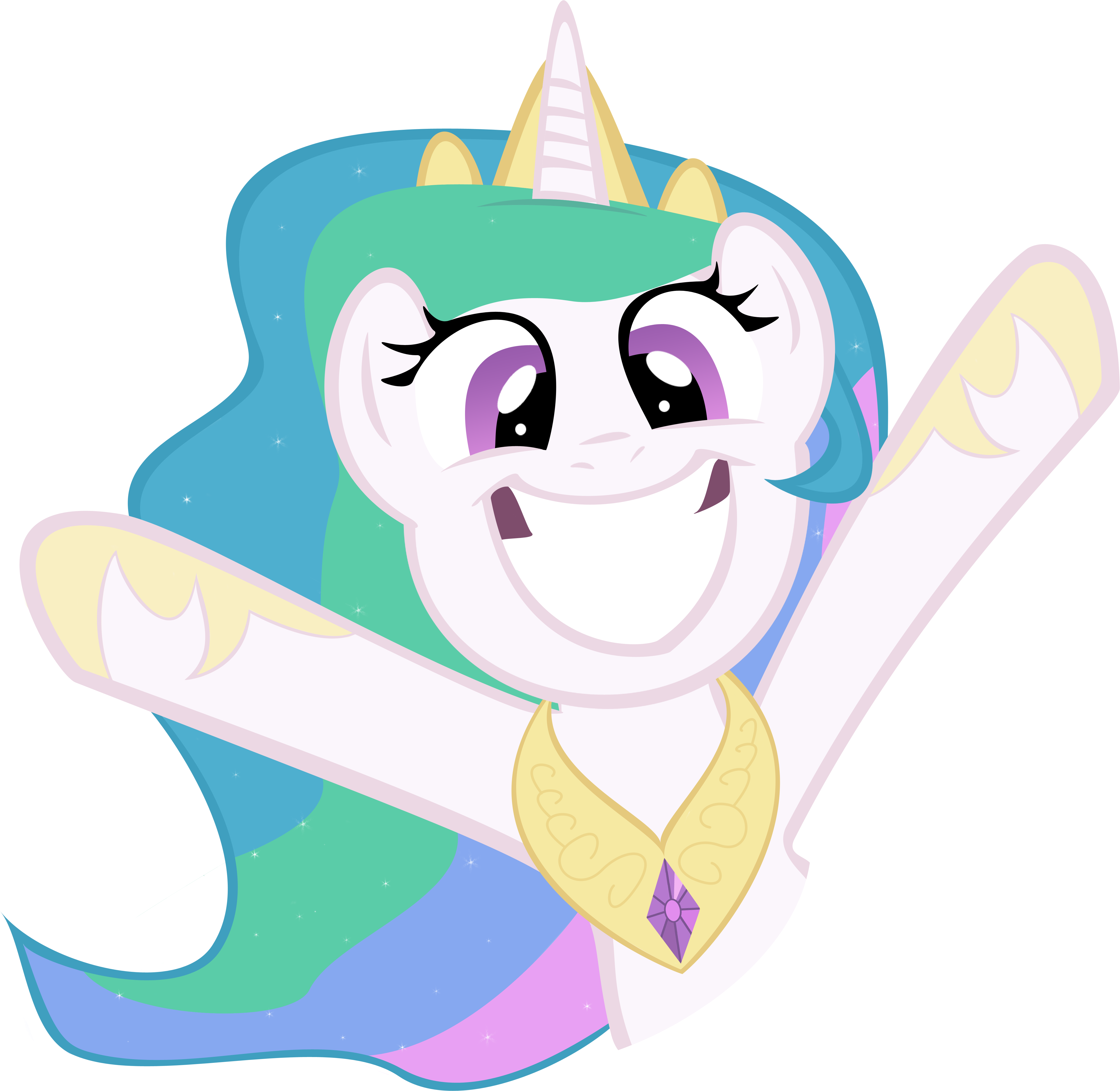 Illustration Mammal Vertebrate Cartoon Fictional Character - My Little Pony: Friendship Is Magic Clipart (5000x5000), Png Download