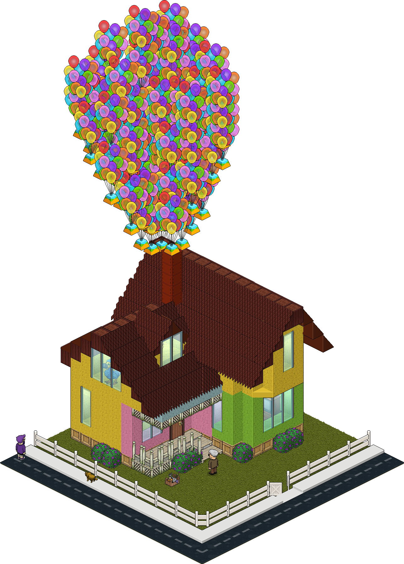 11 - Habbo Disney Clipart (1284x1793), Png Download