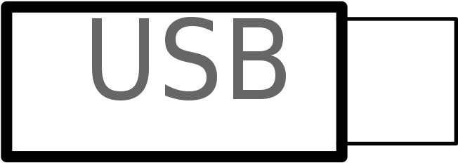 Usb Flash Drive Clipart (800x533), Png Download