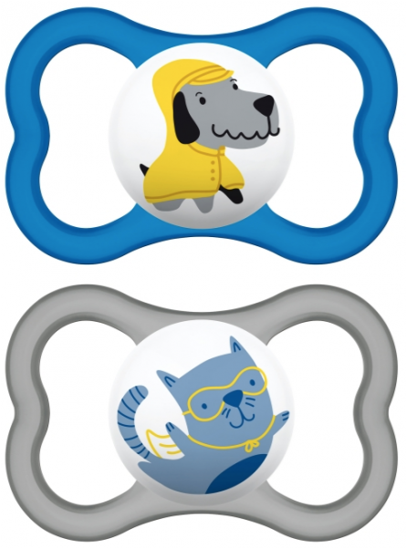 Mam Air 215s Orthodontic Soother With Natural Silicone, - Pacifier Clipart (800x600), Png Download