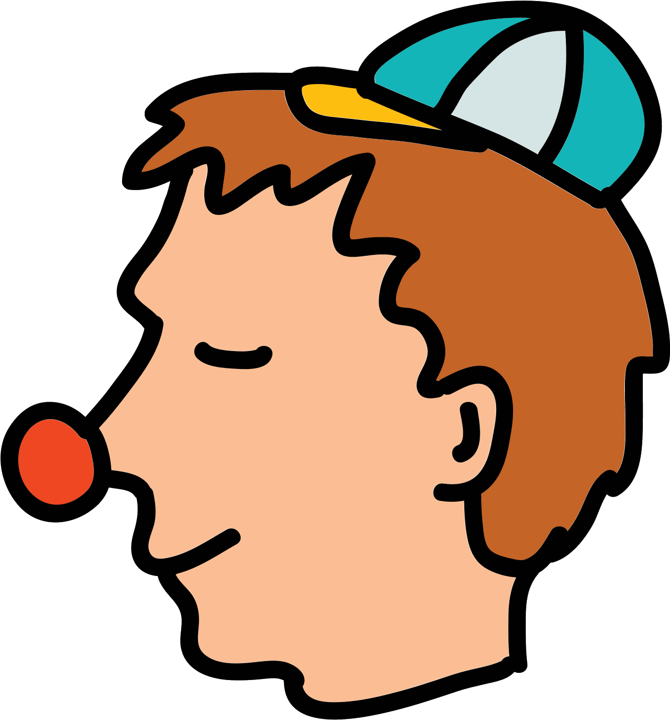 Birthday Clown Icon - Clown Clipart (1600x1600), Png Download