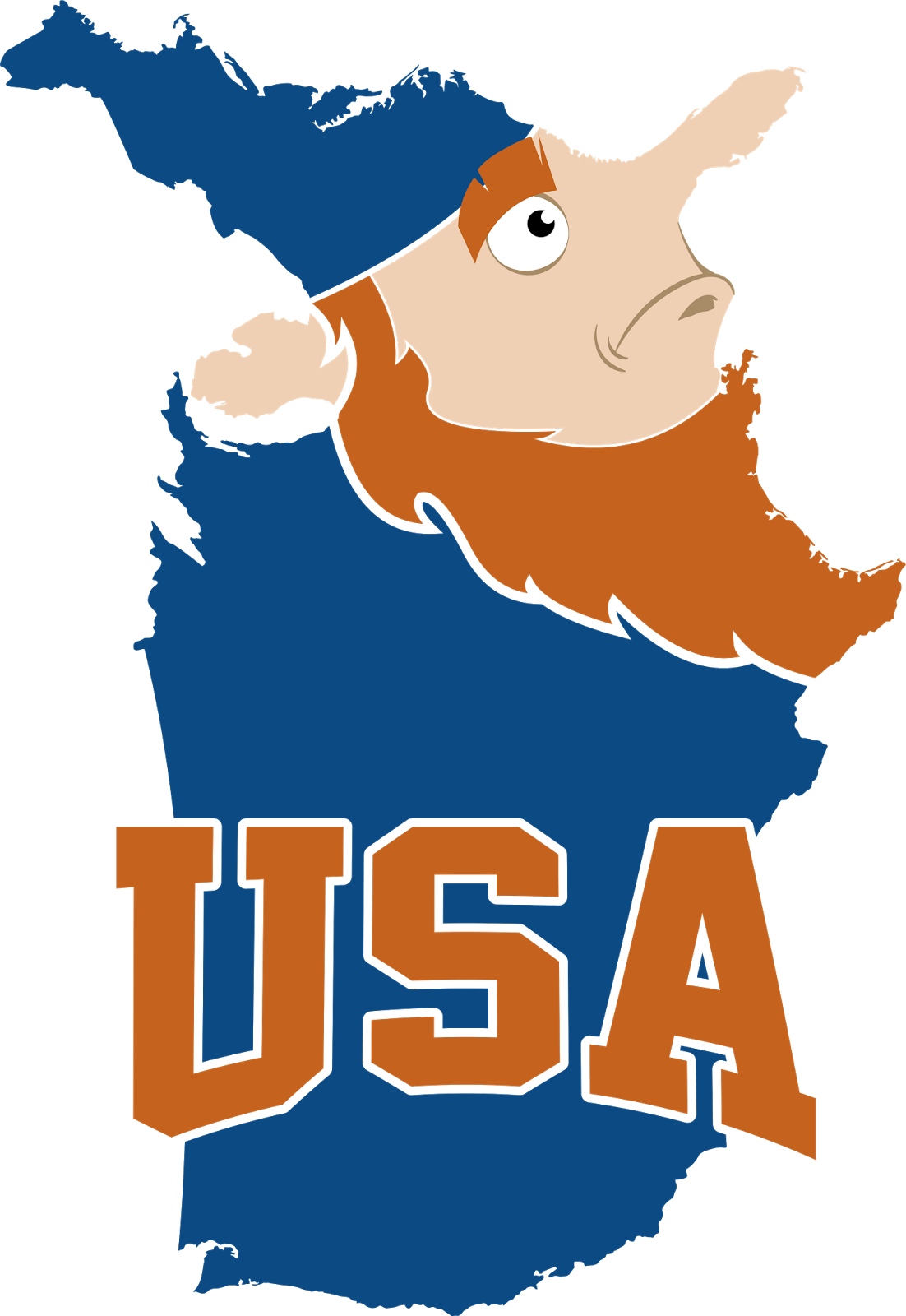 Outline Maps Of The Usa Clipart (1102x1600), Png Download