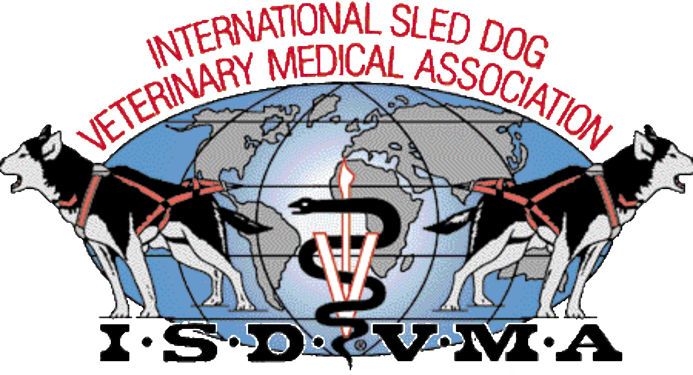 International Sled Dog Veterinary Medical Association - Sakhalin Husky Clipart (2400x1301), Png Download