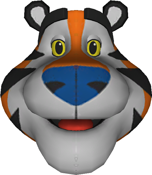 Download Zip Archive - Tony The Tiger Head Clipart (750x650), Png Download