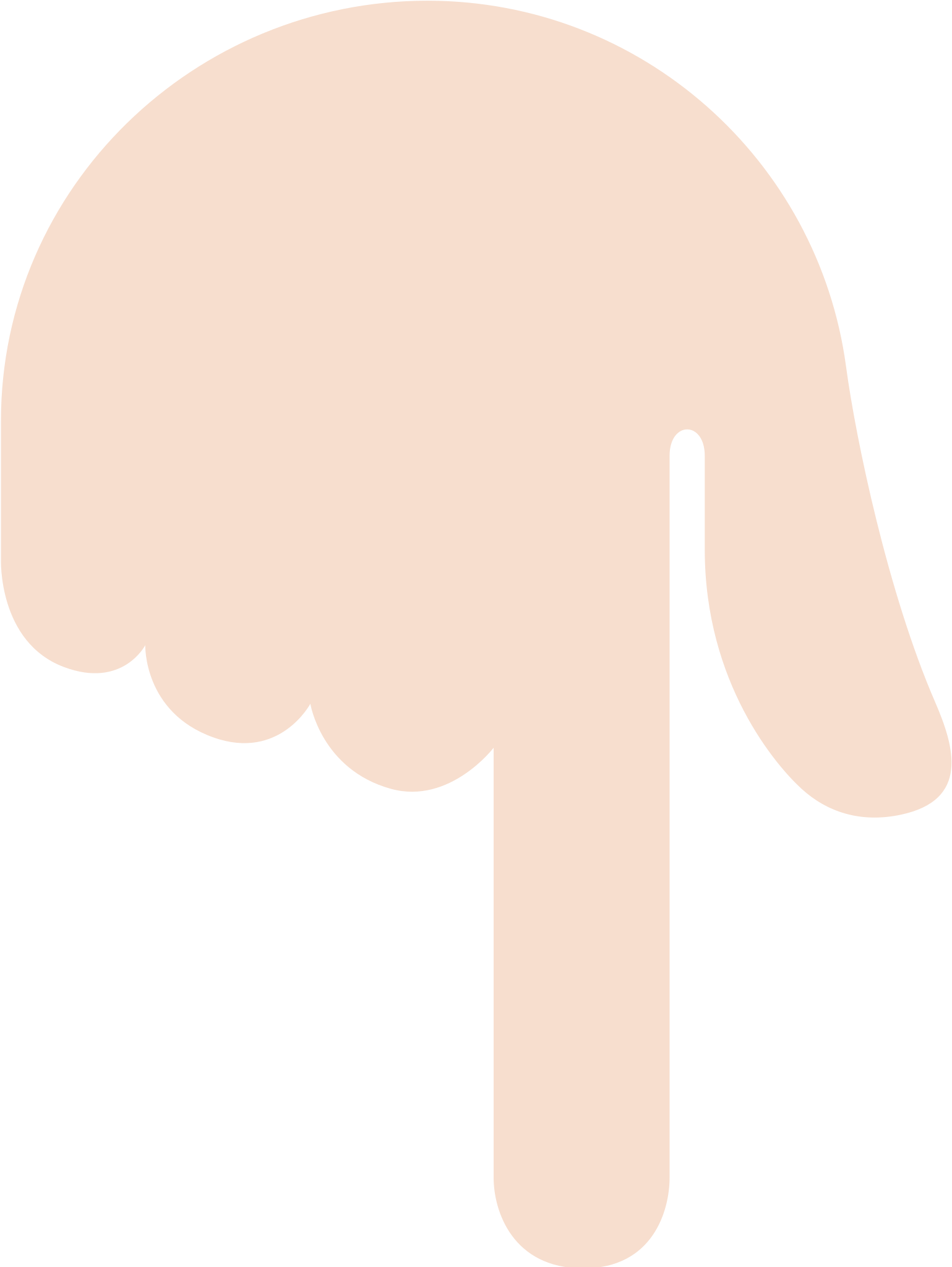Pointing Down Backhand - Emoji Mão Pra Baixo Clipart (2048x2048), Png Download