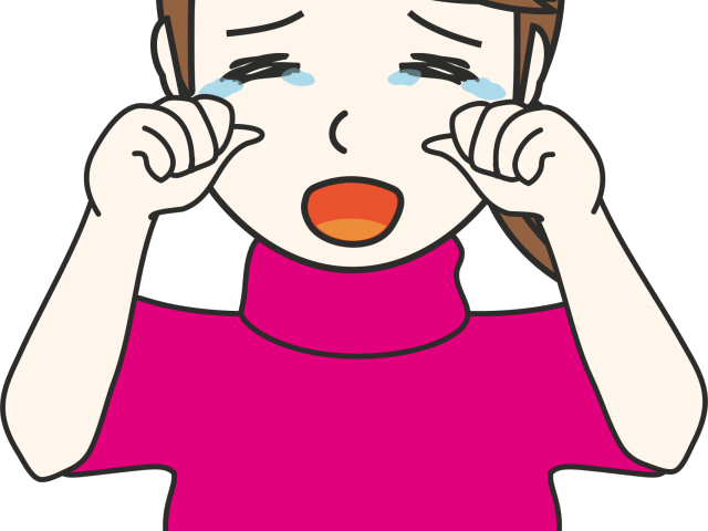 Crying Girl Cliparts - Crying Girl Clip Art - Png Download (640x480), Png Download