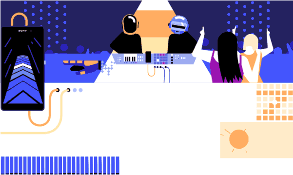 Xperia™ Z2 Beat It On Behance Clipart (600x536), Png Download