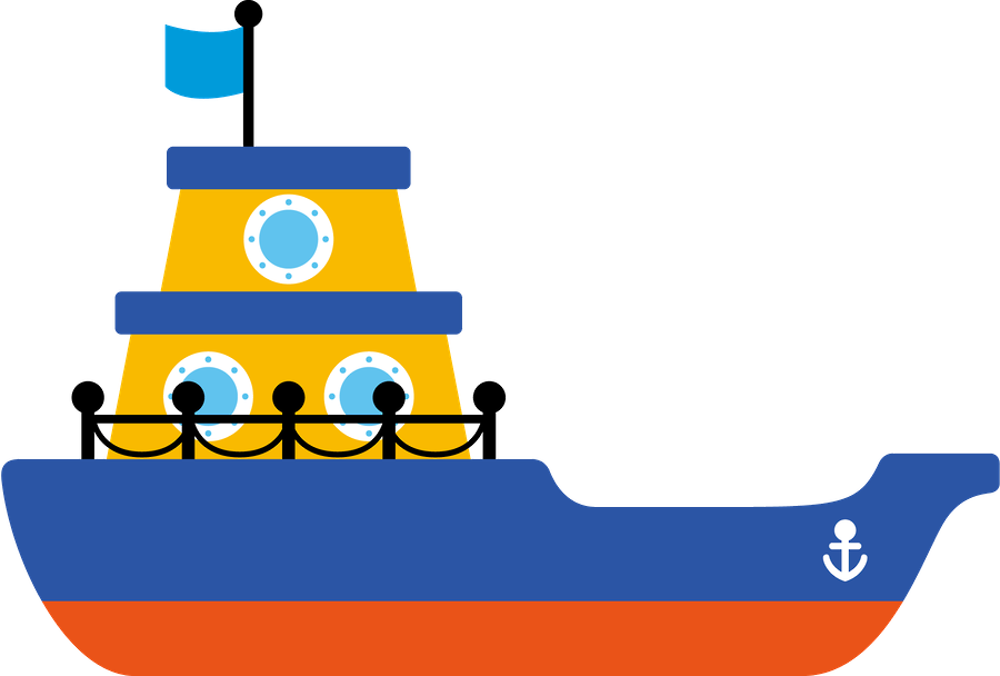 Boat Nautical Marine, Summer Clipart, Nautical Party, - Png Download (900x608), Png Download