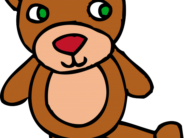 Brown Bear Clipart Bear Doll - Clip Art - Png Download (640x480), Png Download