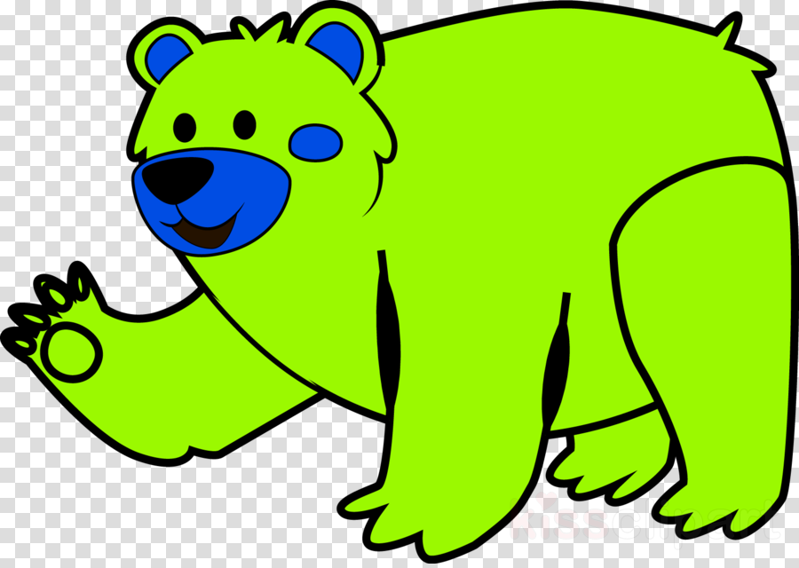 Leaf Clipart Bear Clip Art - Clip Art - Png Download (900x640), Png Download